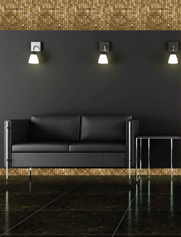 Metal Tile Antique Copper 1 x 1