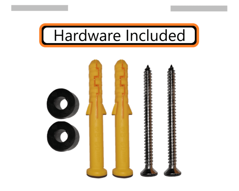 SereneDrains Shower Shelf Stainless Steel - Traditional Square - Polished