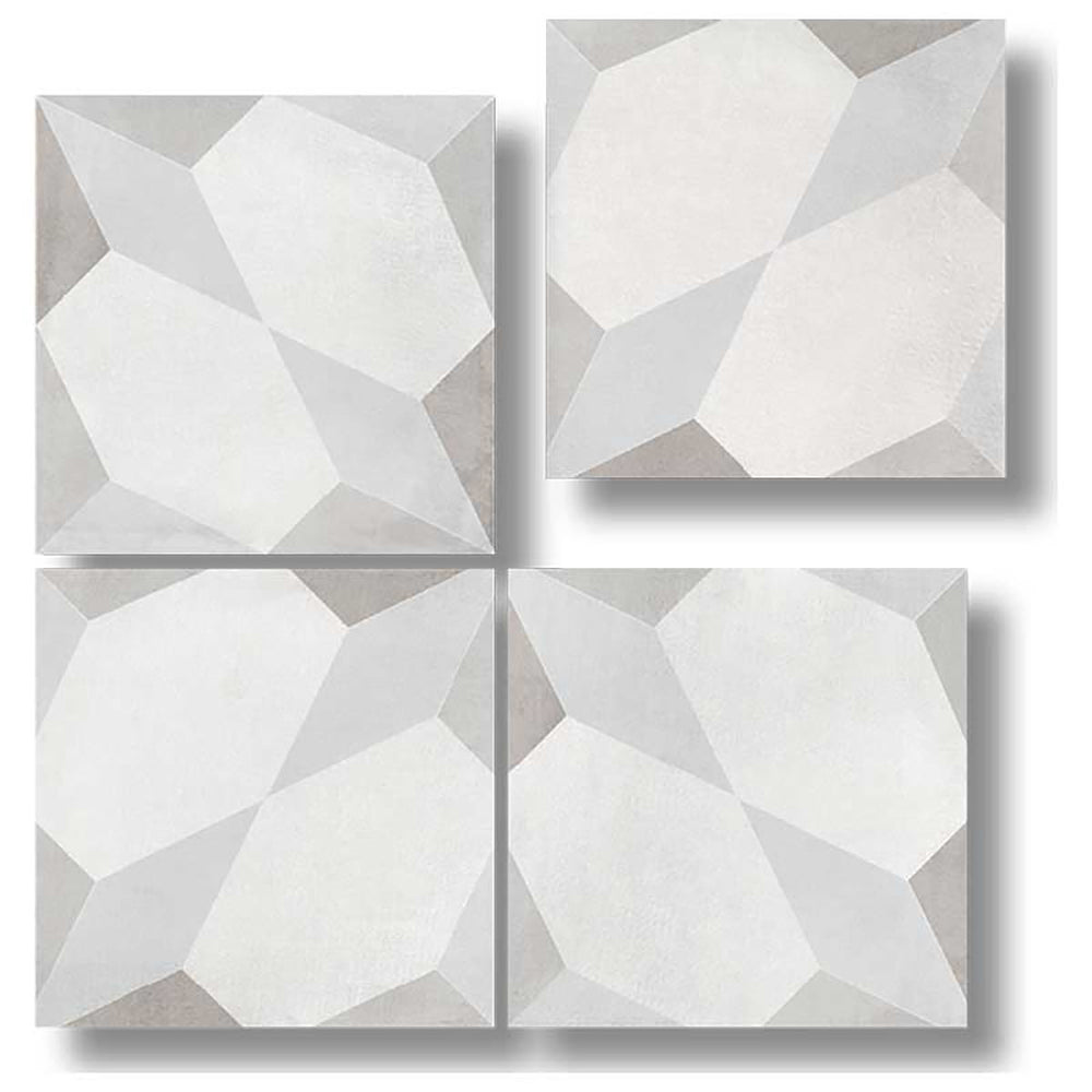 Porcelain Patterned Tile 8 x 8 - El Camino