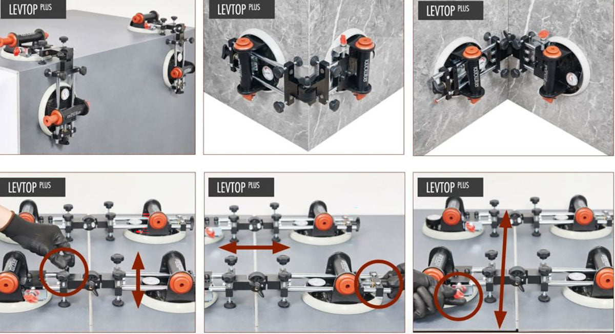 LEVTOP PLUS - Device to Align Tile Large Format LTLEVPLUS