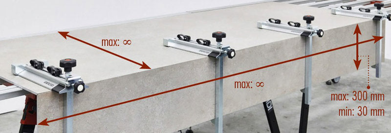 Raimondi Miter Clamping for Stair and Counter-top - TCWBFUMC