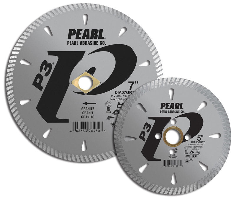 Pearl Abrasive P3 Granite Diamond Blade