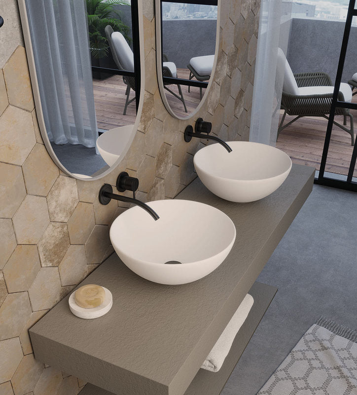 Quare Design Dynamic Washbasin Single Sink Bowl