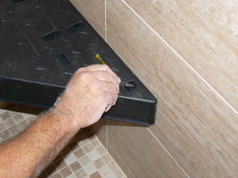 Goof Proof Shower Bench Seat Ready to Tile 24 30