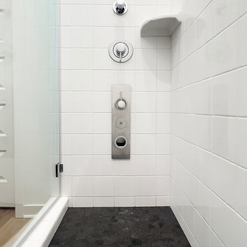 Serene Steam Shower Solar Flare Revive ADA - Matte Black