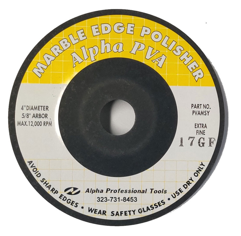 Alpha Marble Edge Polishing System MS Style PVA Coarse Finish