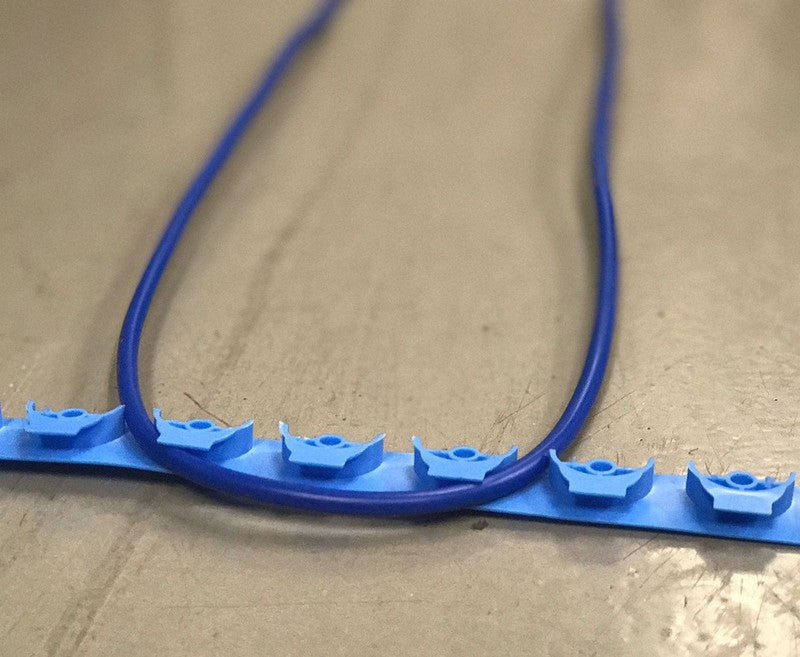 Warmup Plastic Fixing Strips for NADCM Cable System