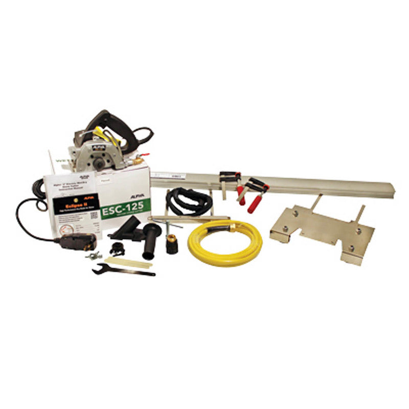 Alpha ESC-125 Wet Dry Stone Cutter Countertop Trim Kit