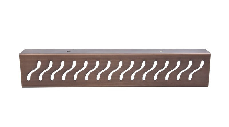 SereneDrains Shower Shelf Stainless Steel - Ocean Wave - ORB