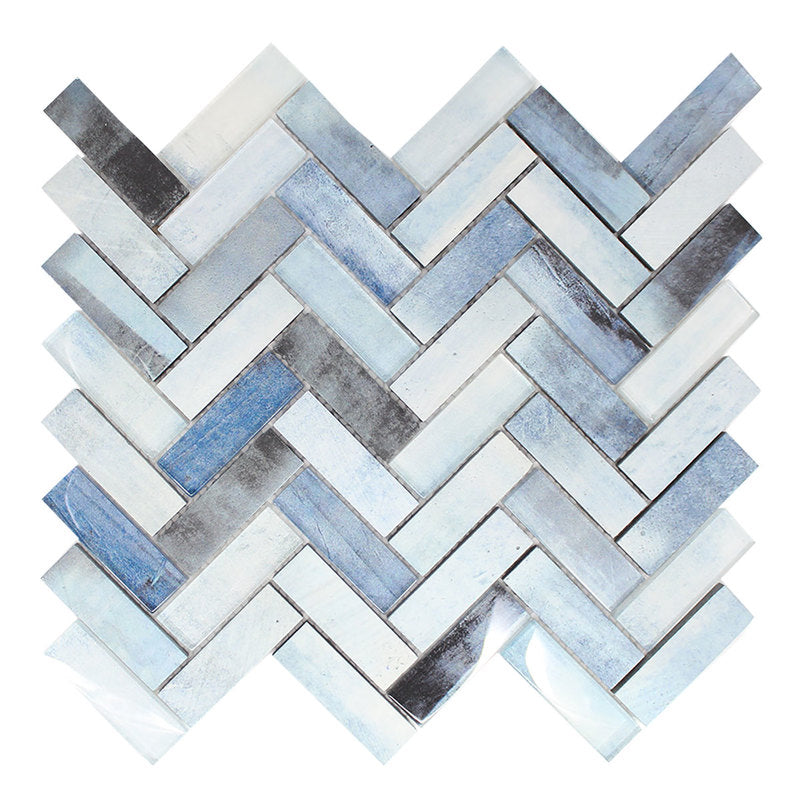 Gosford Glass and Stone Herringbone - Whirl Blend