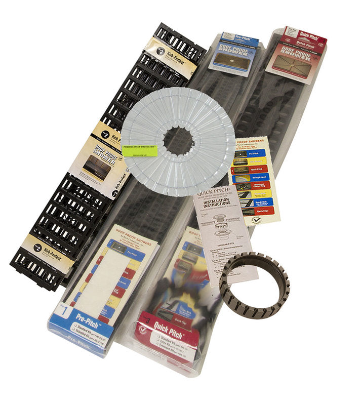 Quick Pitch 1 Kirb Shower Slope Drainage Kit