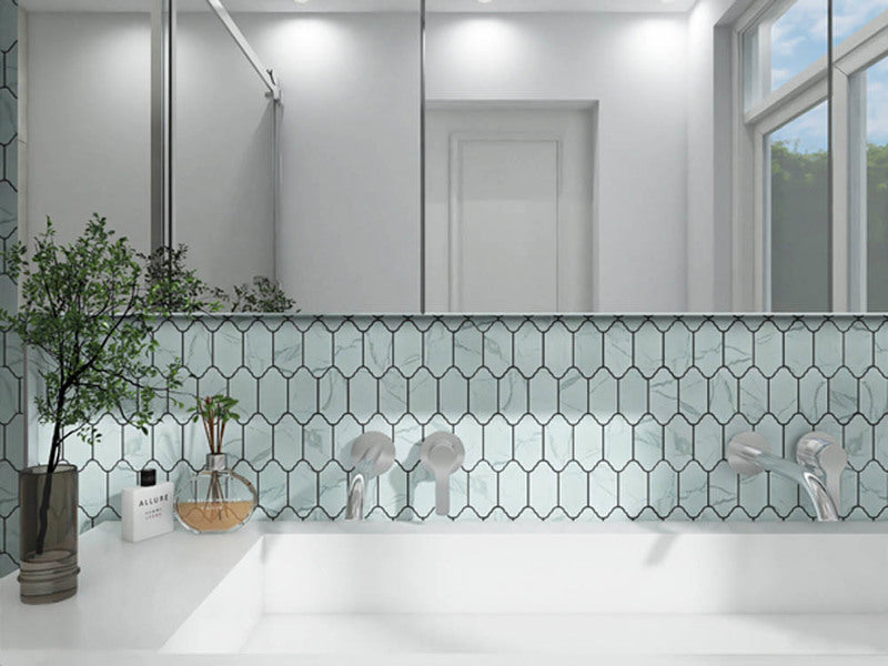 Mosaics Mini Provenzal Porcelain - Carrara