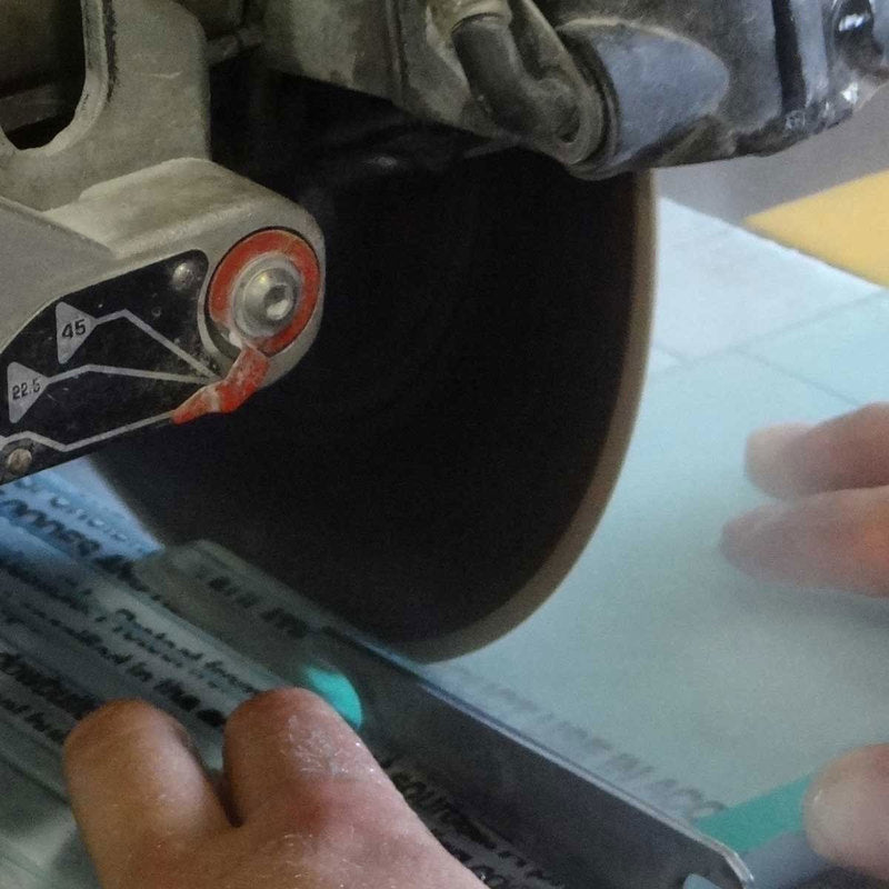 Alpha Diamond Glass Blade Vetro 8 Inch