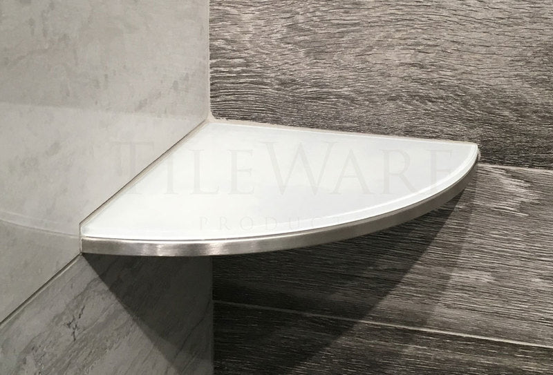 TileWare Structural Surfaces Claddy T-Shelf - Brushed Gold