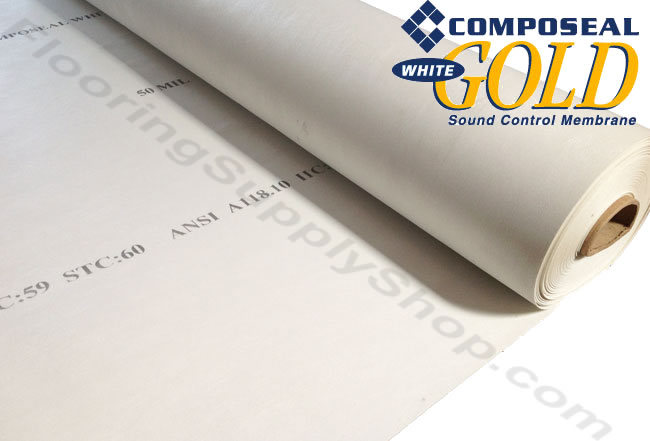 Composeal White Gold Sound Control Waterproof - Roll