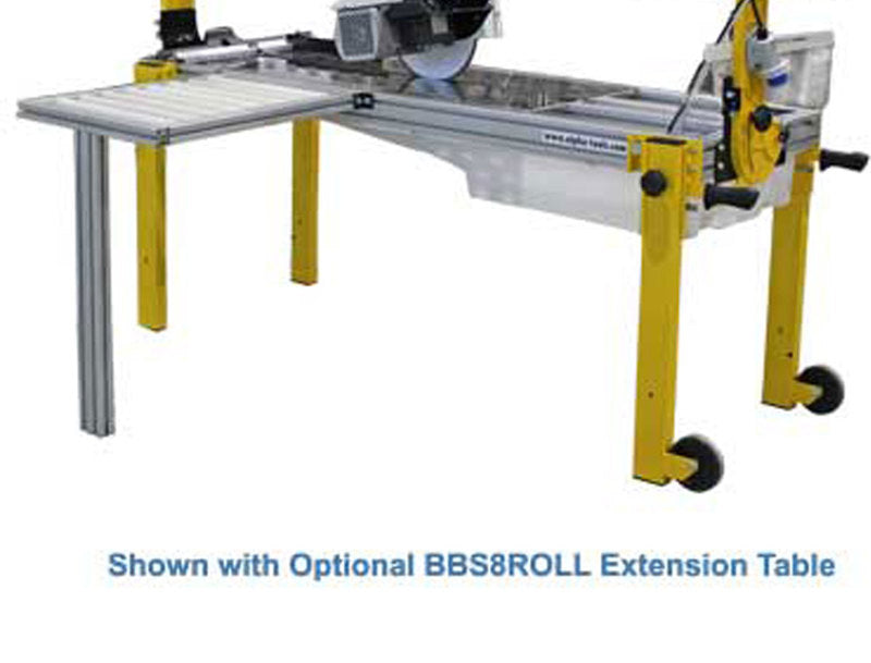 Alpha 8-Roller Side Table