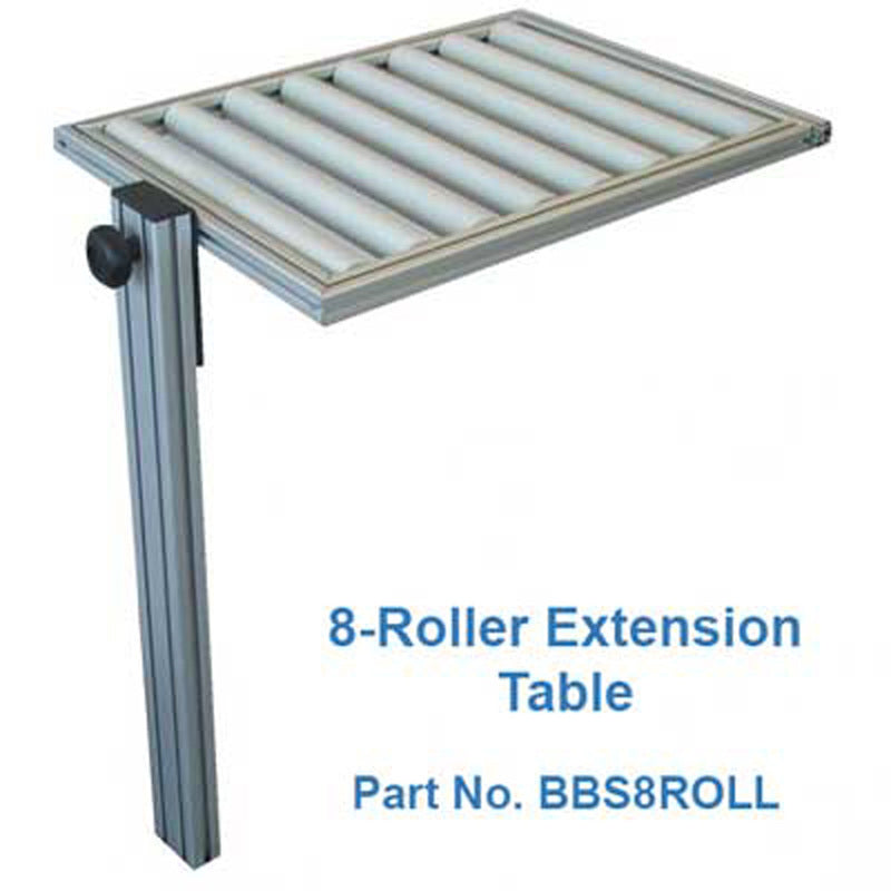 Alpha 8-Roller Side Table