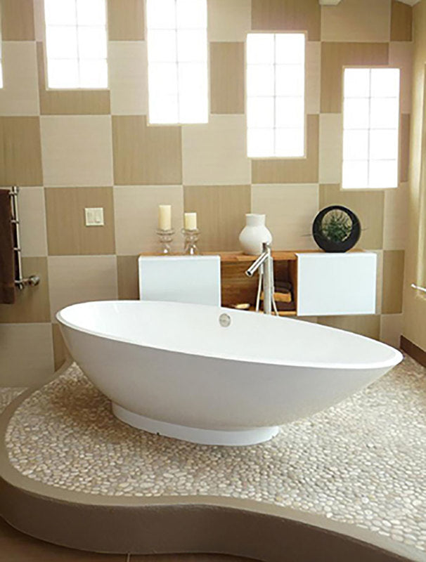 Botany Bay Pebbles Series Natural Pebbles - Cream