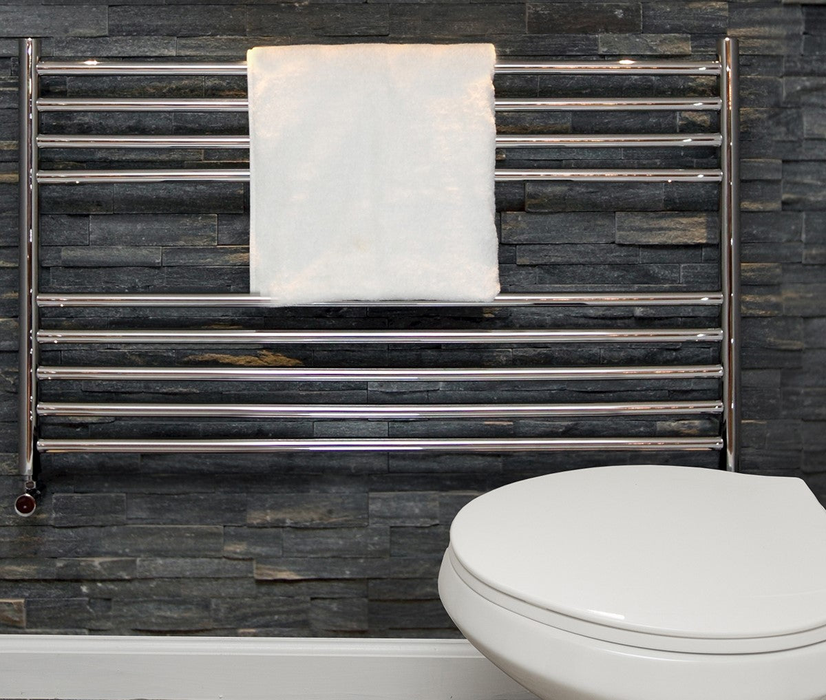 SereneDrains Towel Warmer - Pearl 600 x 750