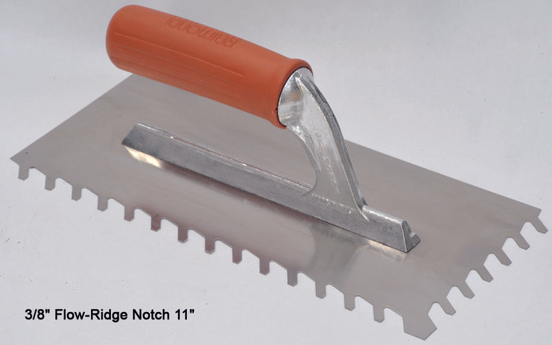 Raimondi Slant Ridge Notched Trowel