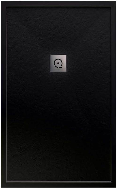 Quare Design Shower Trays Relief Plus XL Slate Texture 48x48