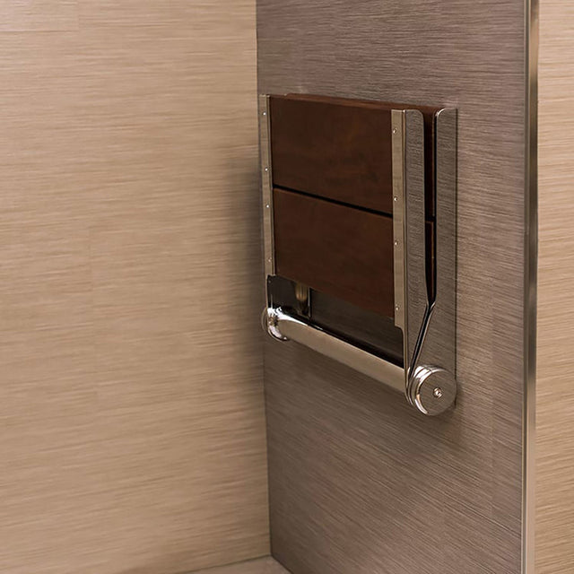 Invisia Bamboo SerenaSeat Fold Down Seat 18 Matte Black