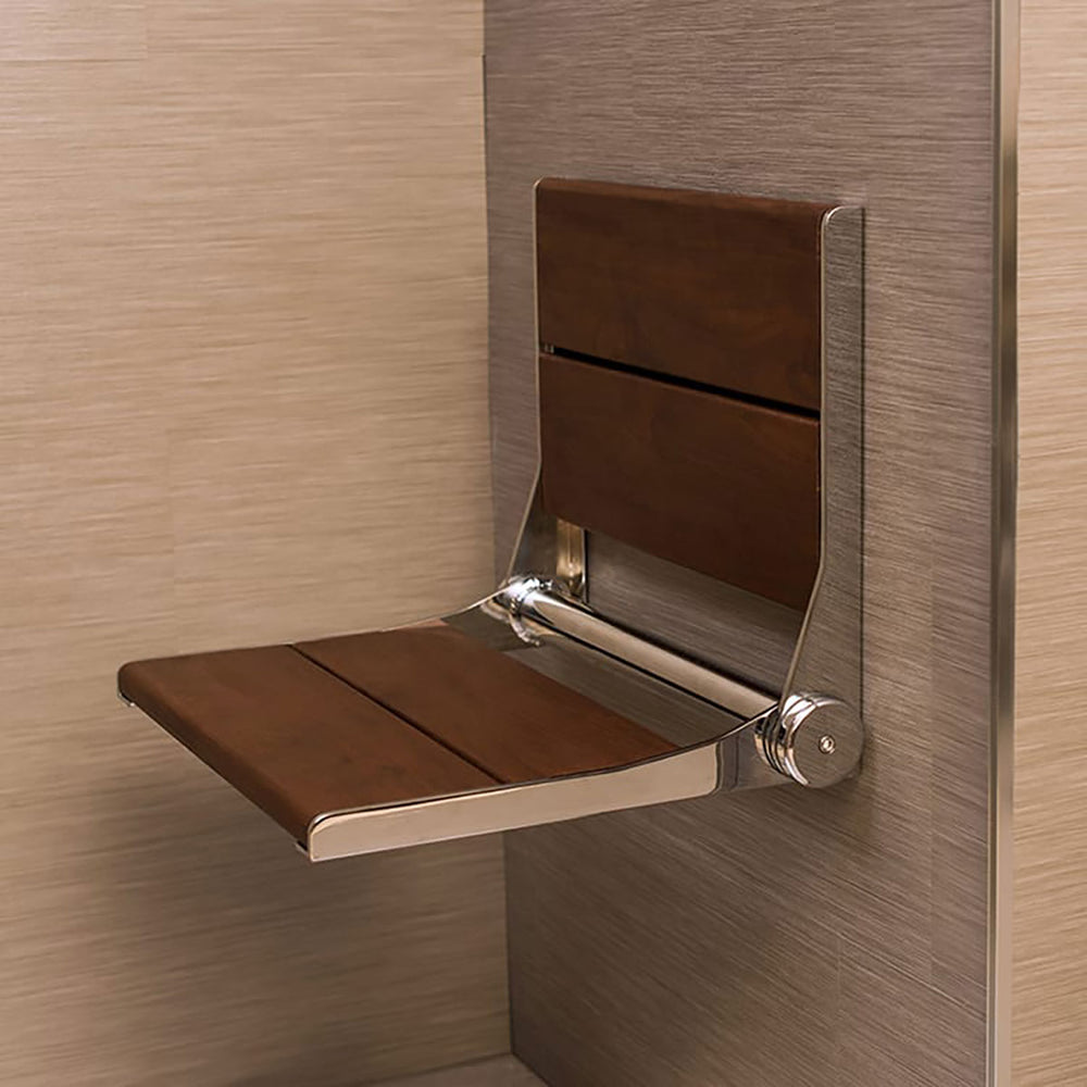 Invisia Bamboo SerenaSeat Fold Down Seat 18 Matte Black