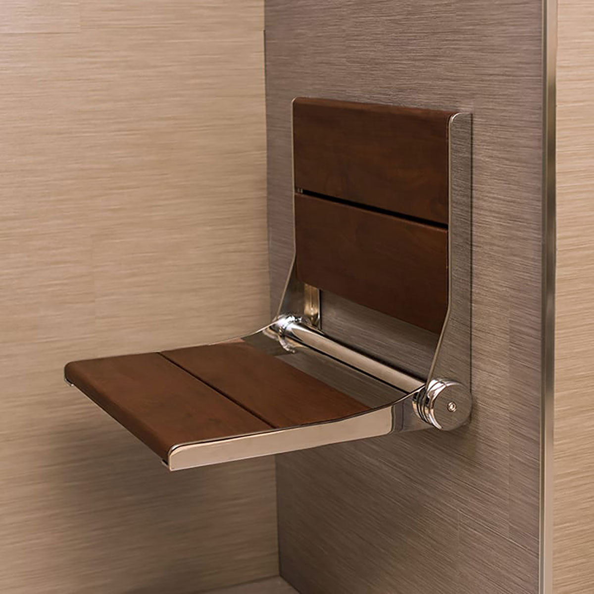 Invisia Bamboo SerenaSeat Fold Down Seat 18 Matte Black