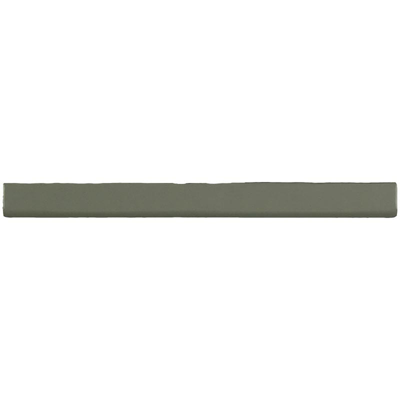 Kaleidoscope Handmade Ceramic Tile Bullnose 1x12 - Caramel
