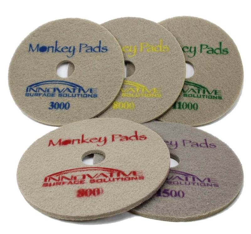 Monkey Eco Friendly Diamond Stone Polishing 17 inch 5 pack