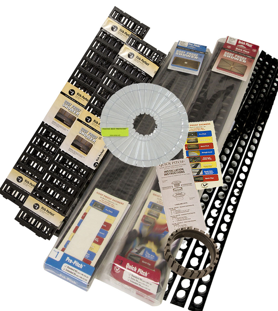 Quick Pitch Bathtub Center Drain Kit