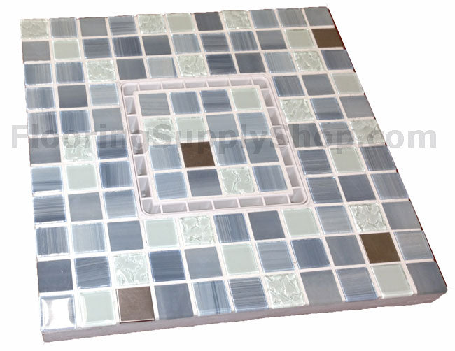 Tile Drain Insert 5 inch Beige