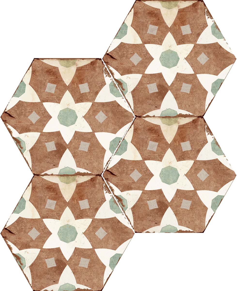 Alhambra Series Porcelain Tile - Deco Tile