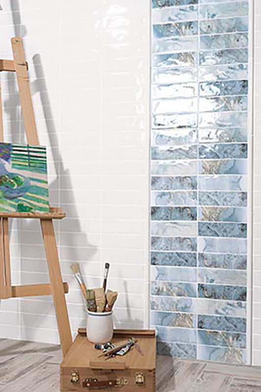 Pilbara Habitat Ceramic Tile - Tidal Glossy