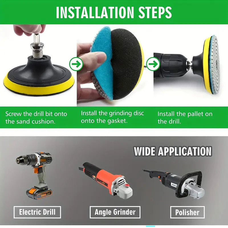 SereneDrains Flexible Backer Pads 4