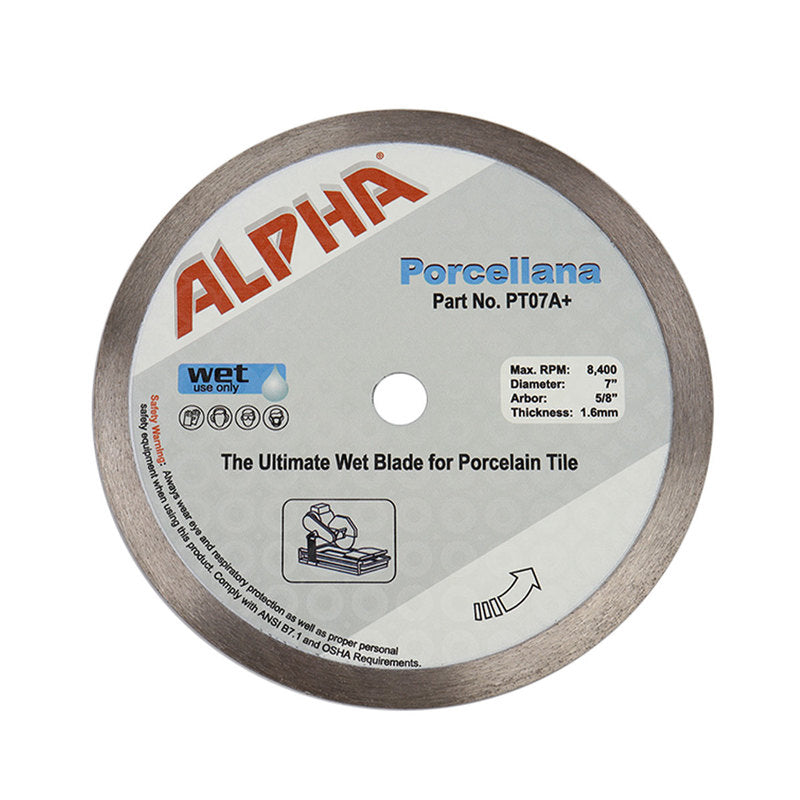 Alpha Tools Diamond Blade Porcellana 4 Inch