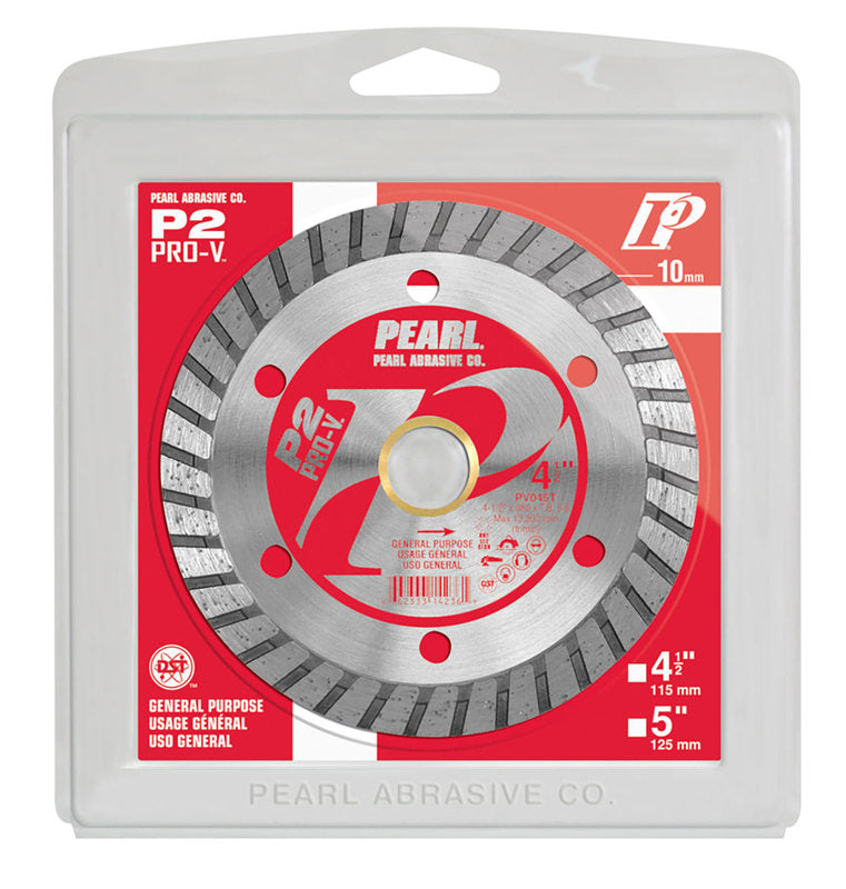 Pearl Abrasive P2 Pro-V General Purpose Flat Core Turbo Blade