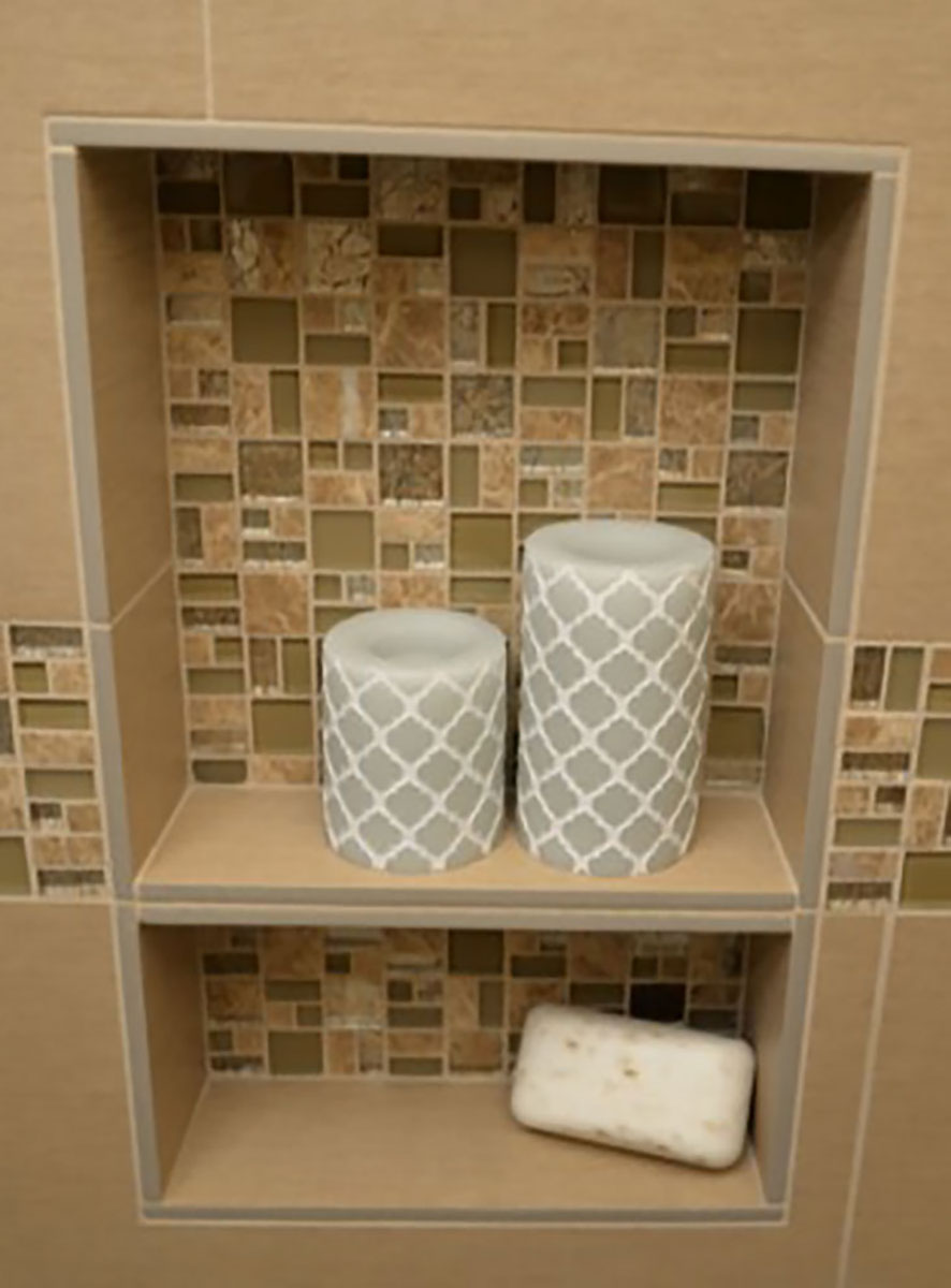 Recess-It Rectangle Ready to Tile by Innovis - 14 x 18