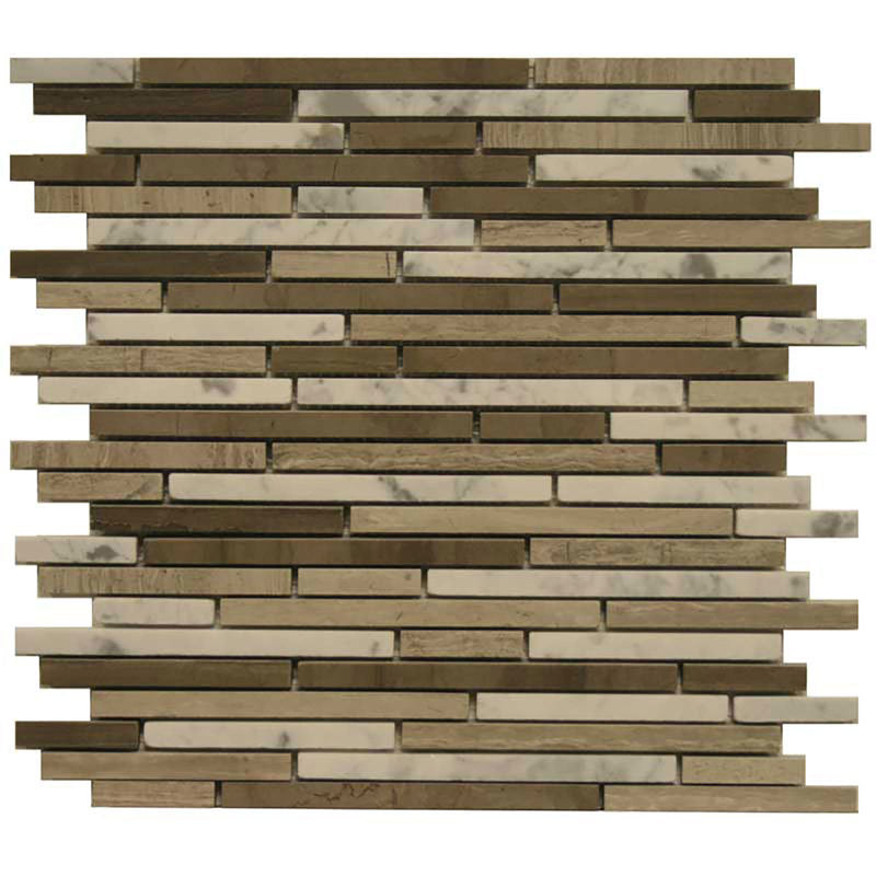 Daintree Exotic Mosaics Interlocking Stix - Botticino