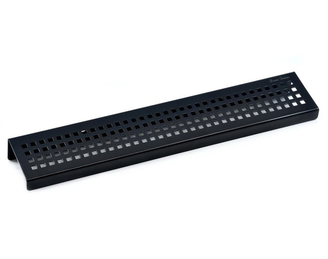 SereneDrains Shower Shelf Stainless Steel - Traditional Square - Black