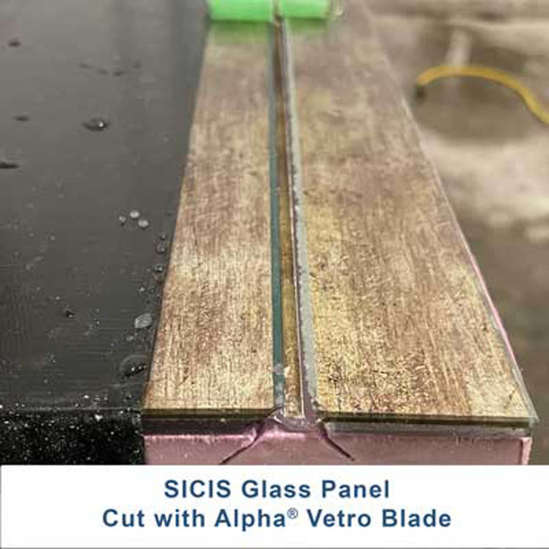 Alpha Diamond Glass Blade Vetro 4 inch