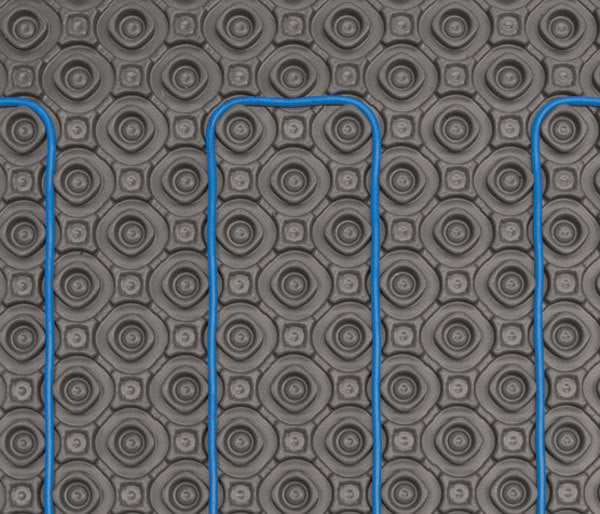 HeatMatrix Uncoupling membrane Underfloor Heat Membrane - Cut