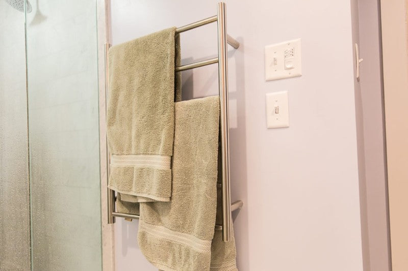 WarmUp Electric Towel Warmers - Chelsea Round Matte Black