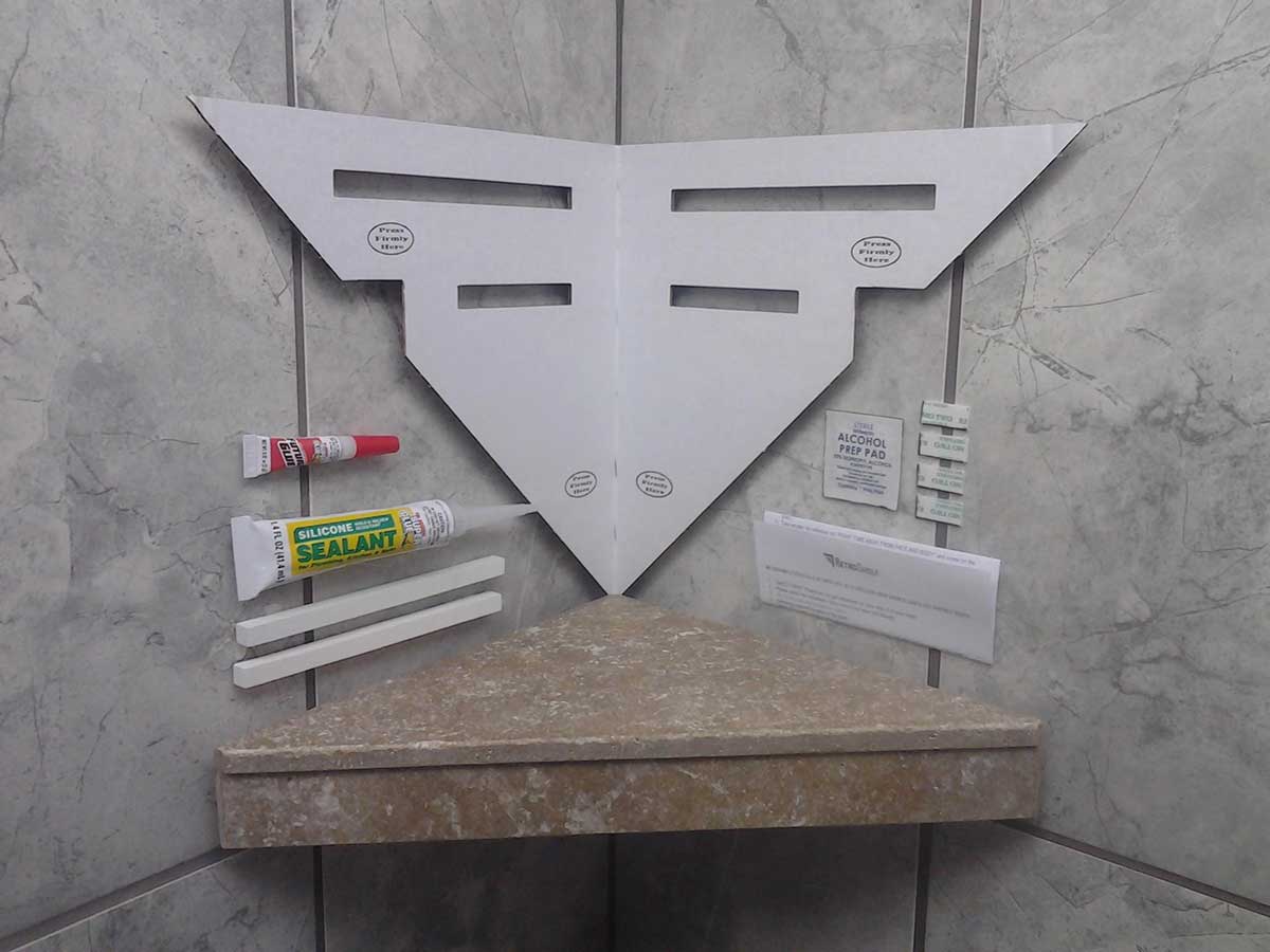 RetroShelf Tile Ready Retro Shelf