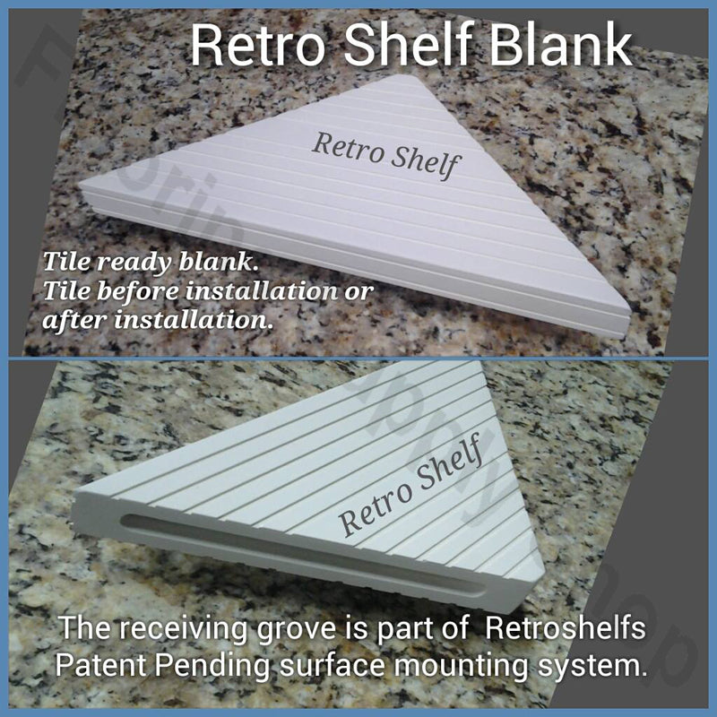 RetroShelf Tile Ready Retro Shelf