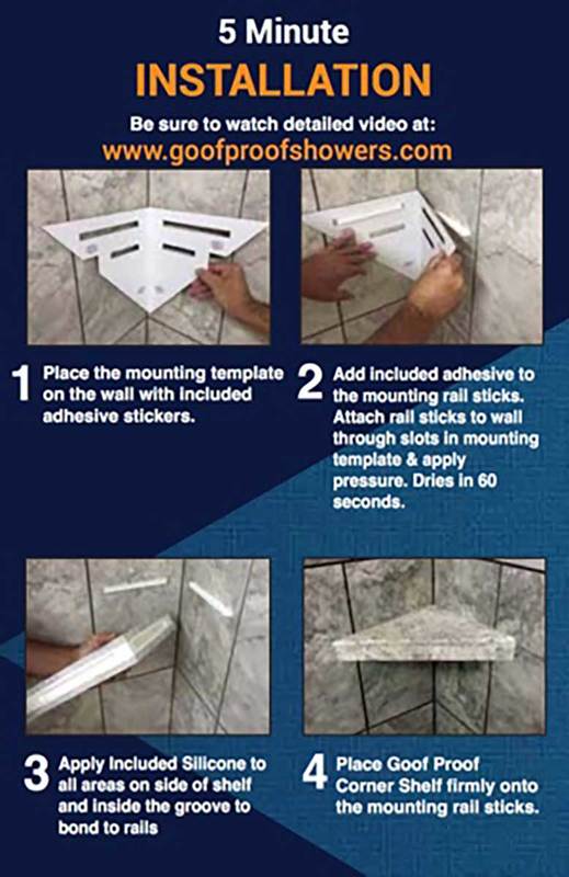 RetroShelf Tile Ready Retro Shelf