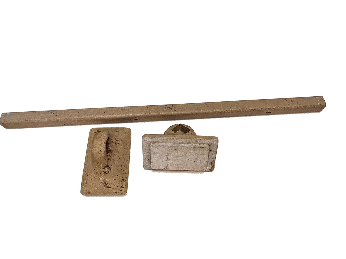 Cast Stone Towel Bar - Mocha