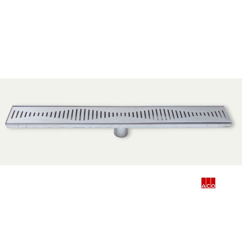 Quartz Flange Edge Linear Drain Sine Wave