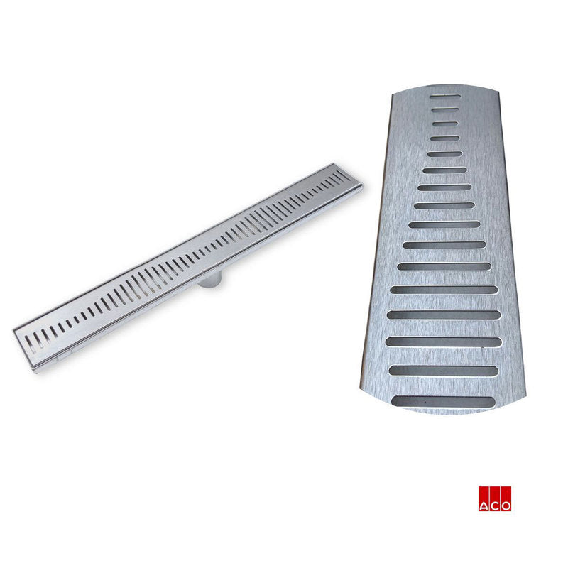 Quartz Flange Edge Linear Drain Sine Wave