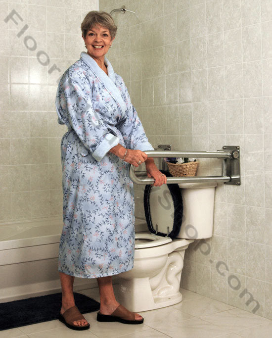 HealthCraft Bathroom Safety Rail - White 28 Right